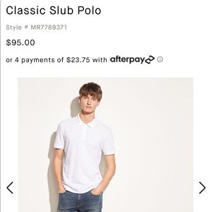 Vince polo medium